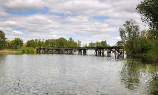 Image - The Khorol River near the town of Khorol, Poltava oblast.